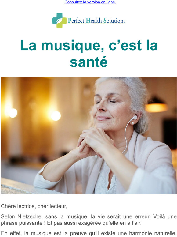La musique, c’est la santé