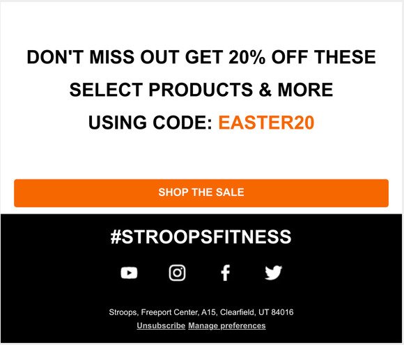 🐰 Happy Easter! Get 20% Off Select Products Using Code EASTER20!