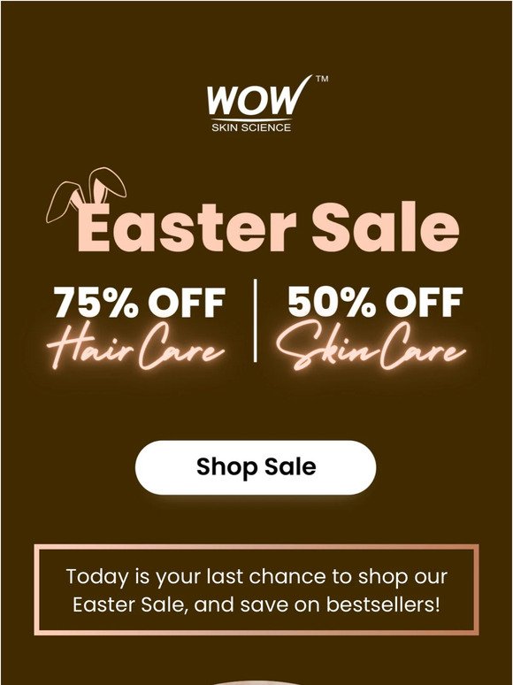 Last Chance: Easter Sale 🐣
