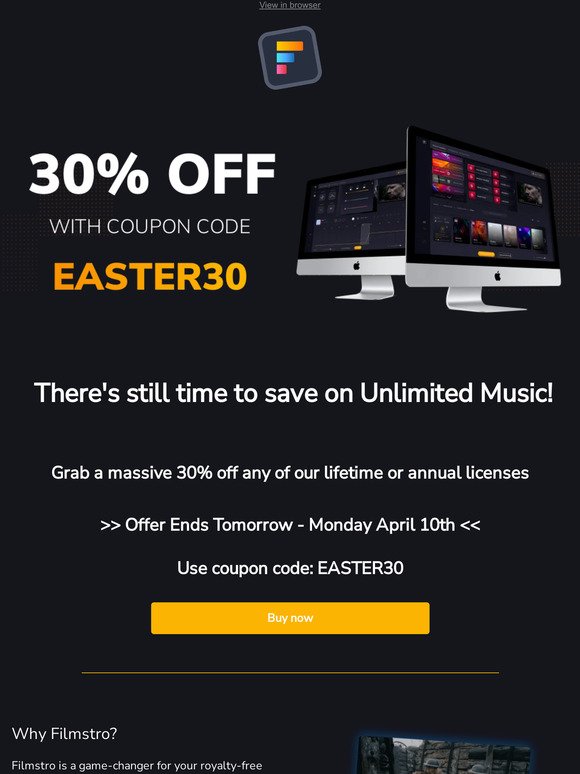 Last chance to save 30%!
