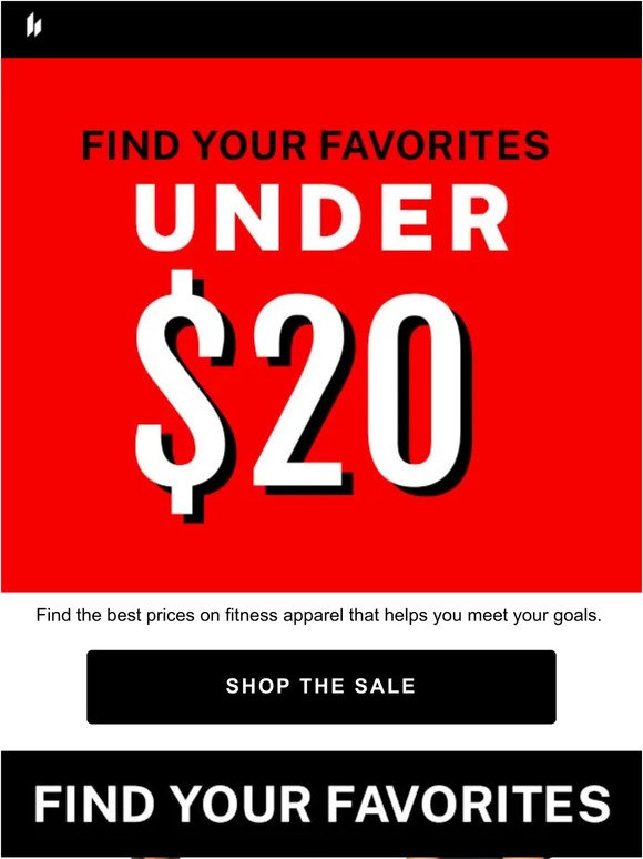 Your Favorites For Under $20