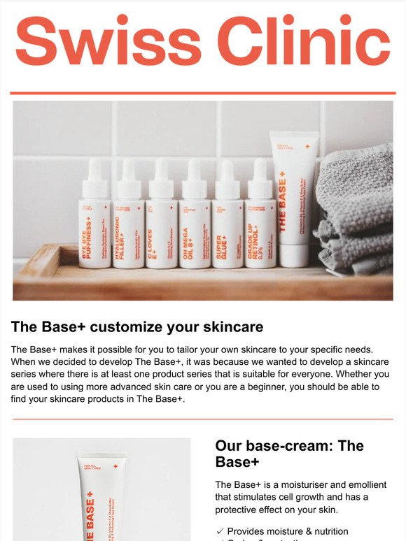 Create Your Perfect Skincare Routine with The Base+🧡