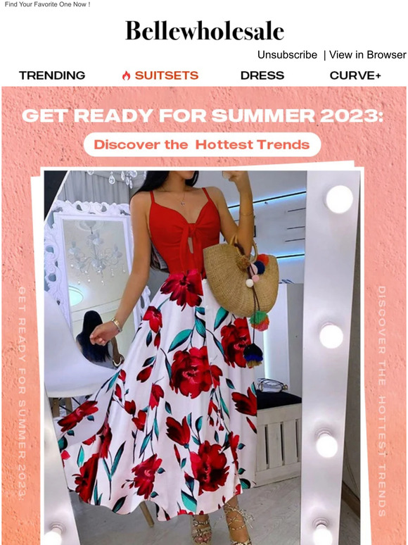 Bellewholesale Get Ready for Summer 2023 Discover the Hottest Trends🎁