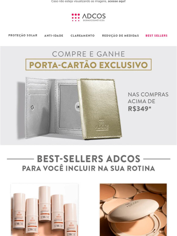 Ganhe porta-cartão exclusivo 🤍