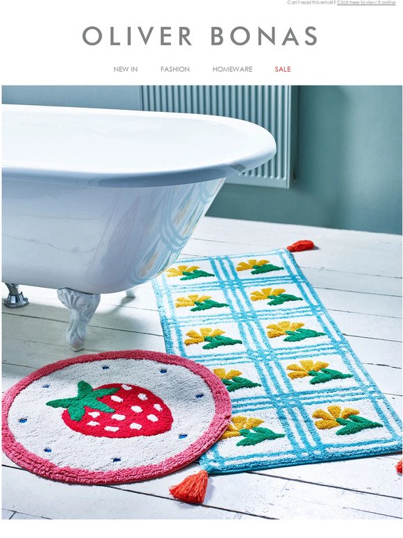 New styles added | Bestselling bath mats ​