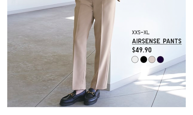 2023 Spring/Summer ] WOMEN AND MEN AIRSENSE JACKET AND PANTS, UNIQLO  UPDATE