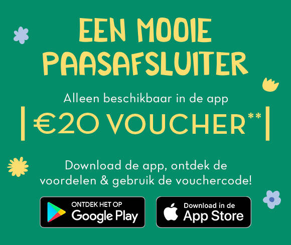 Download de app & gebruik de voucher