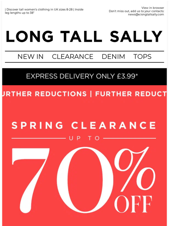 Ending SOON: Up To 70% Off
