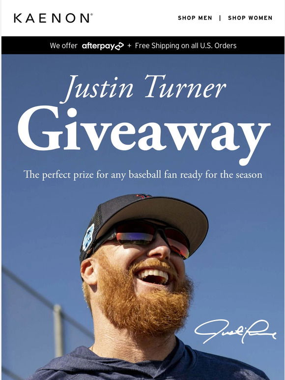 Kaenon X Justin Turner Giveaway