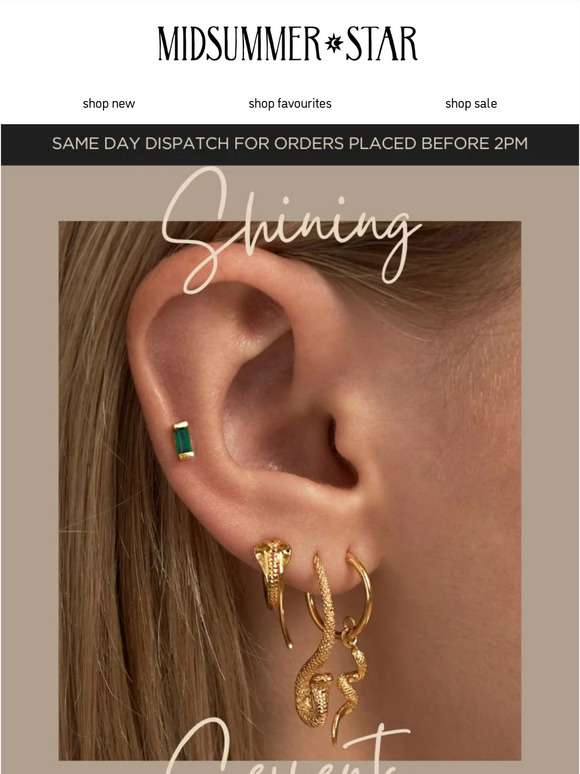 Midsummer Star Shining serpent jewels🐍 Milled