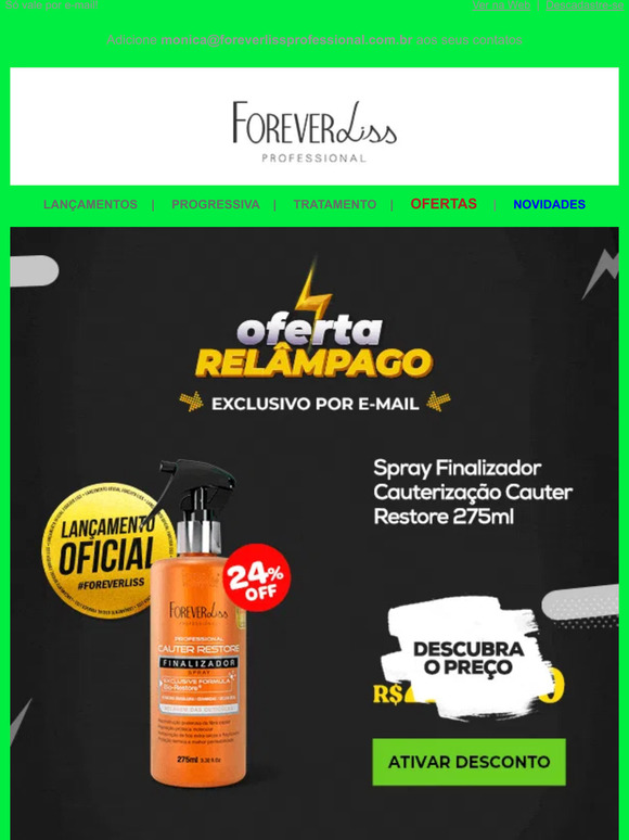 Lançamento com condição exclusiva...