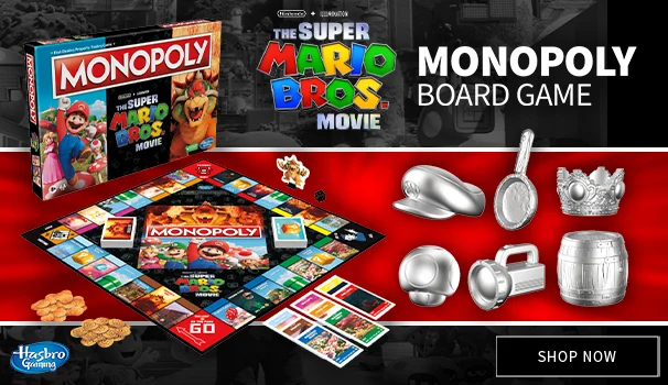 Monopoly The Super Mario Bros Movie Monopoly