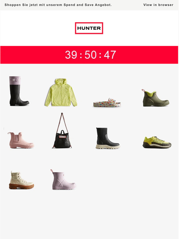Bald vorbei: sparen Sie bis zu 50€