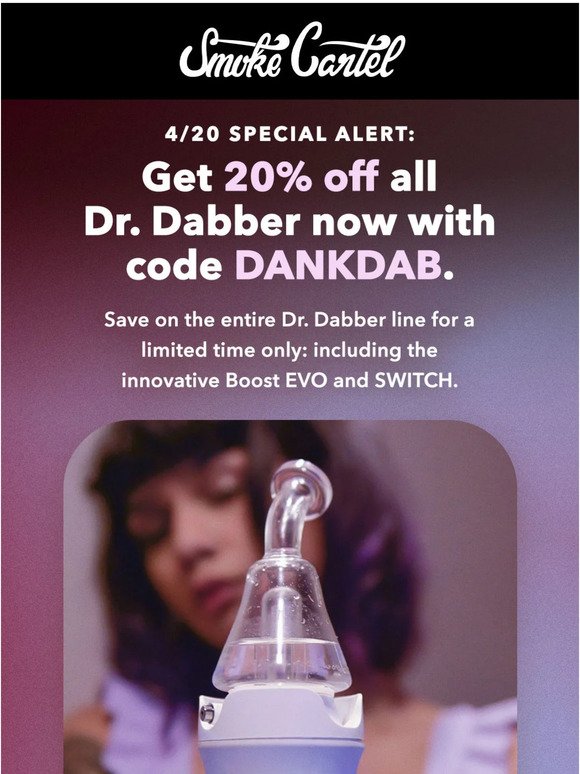Get ready to revolutionize your dabbing.