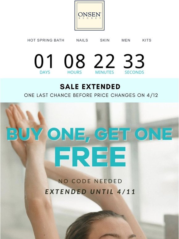 EXTENDED!🥳  One last sale before the price change!