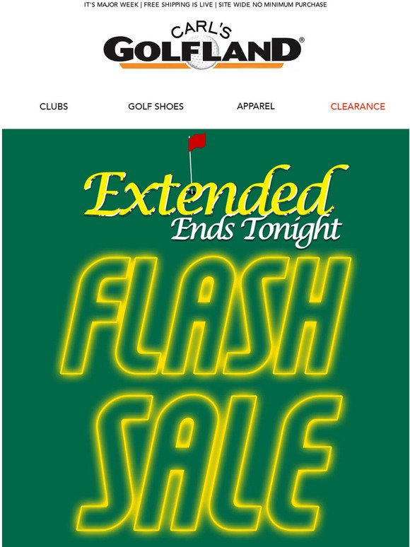⚡ EXTENDED | Major Flash Sale + Free Shipping ENDS TONIGHT