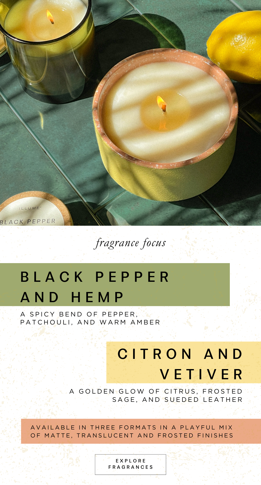 Illume Candles Create that Golden Hour Glow with VERDE 🌅 Milled