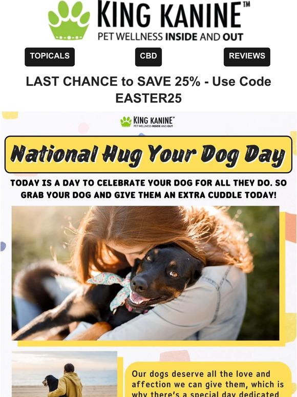 🐩🌼🐩 Hug Your Dog Day & Save!! 🐩🌼🐩