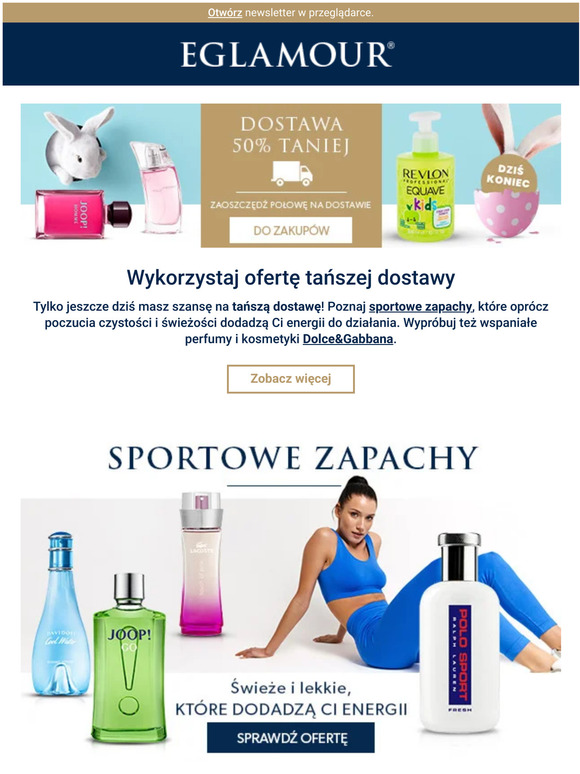 Dostawa za 50% => dziś kończy > Sportowe zapachy > Dolce&Gabbana