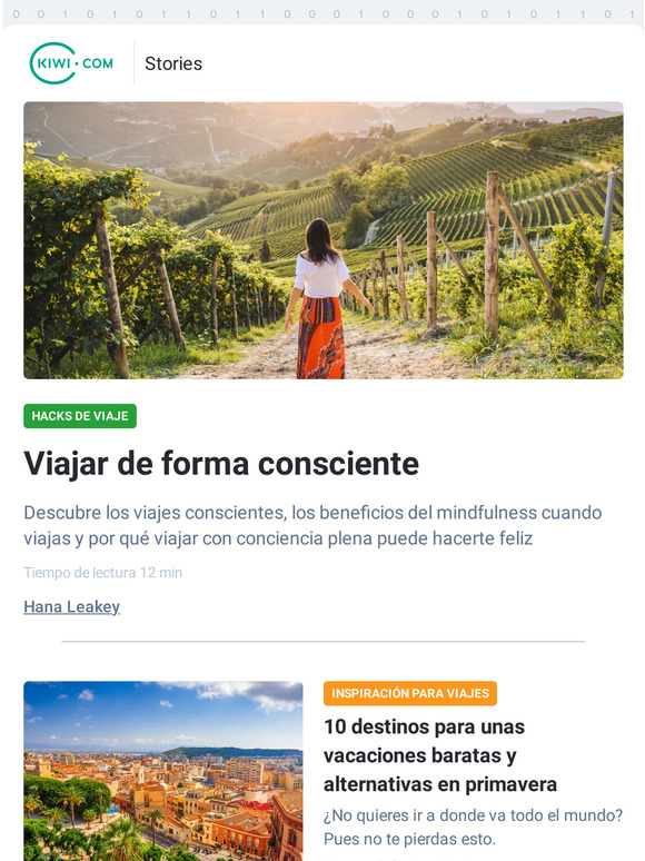Viajar de forma consciente te puede hacer mucho más feliz 🌍🧘‍♀️