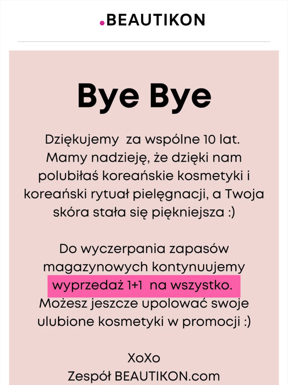 Bye Bye 🖐️