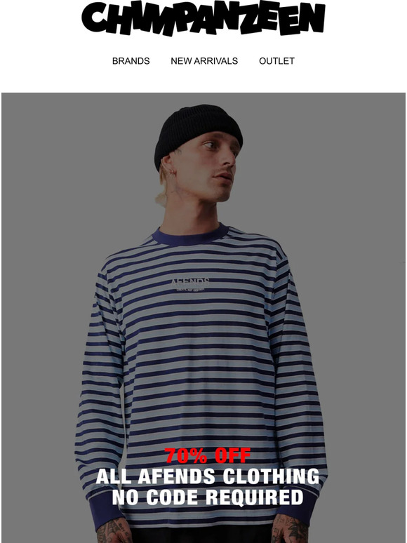 🤑 70% off ALL Afends