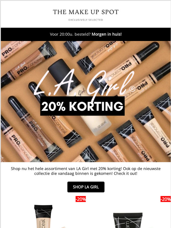 LA Girl met korting! 🤩