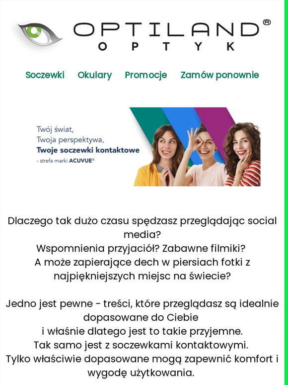 JEDNODNIOWE soczewki kontaktowe 👀