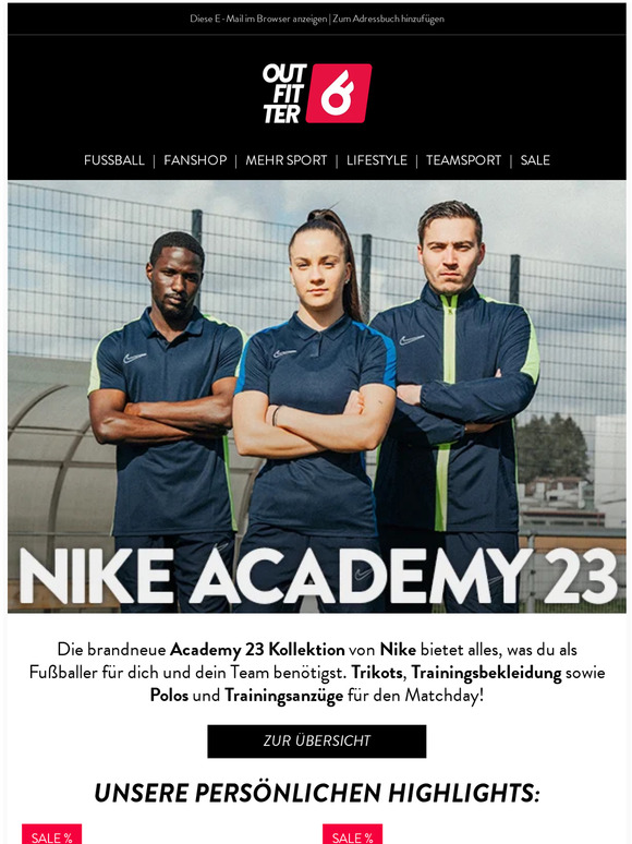Nike Academy 23: Jetzt neu im Shop!