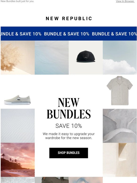 New | Bundle & Save 10%