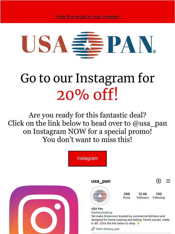 Why you should buy USA Pan! 