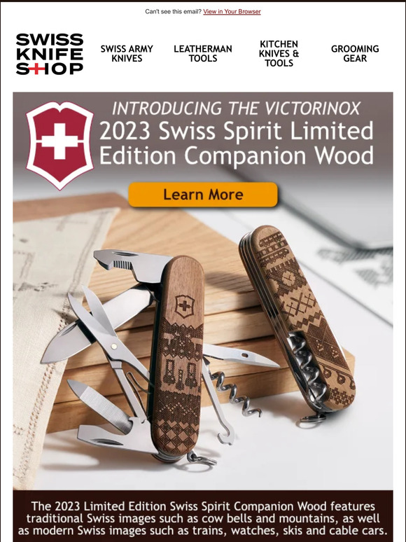 Victorinox Personalized Cats Spartan Hardwood Walnut Designer Swiss Army Knife