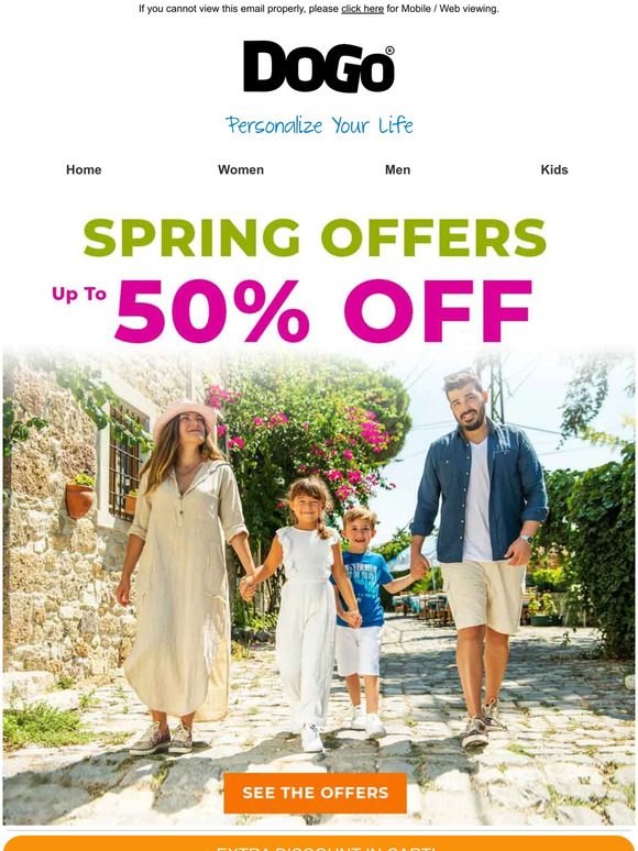 Spring Offers Up To 50% Off!🌺