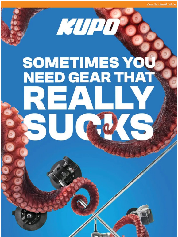 Our products never suck...except when they're supposed to!