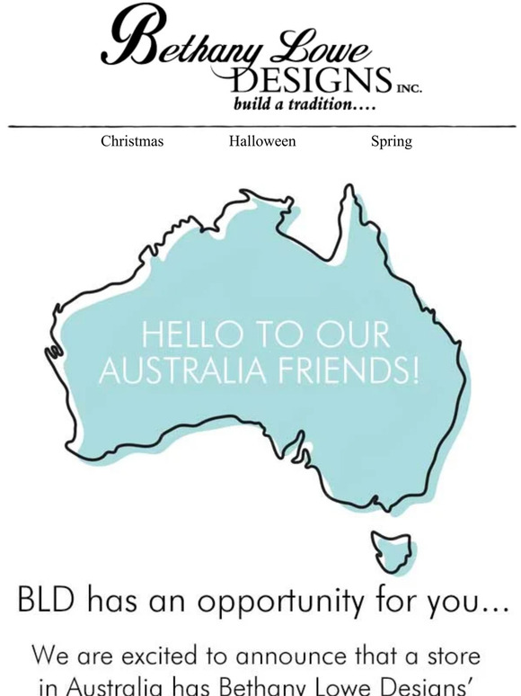 REMINDER: ✨An opportunity for our Australian customers!✨