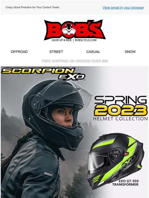 Scorpion 2023 Helmet Collection