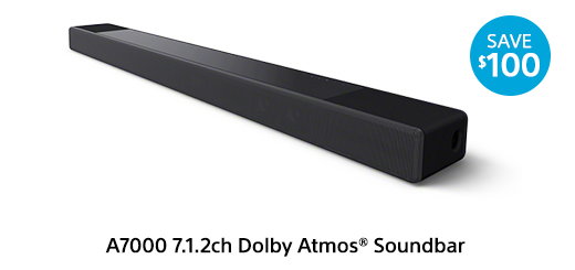 SAVE $100 | A7000 7.1.2ch Dolby Atmos® Soundbar