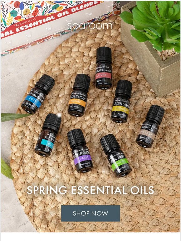 Hey, Discover our Spring Essential Oils Collection