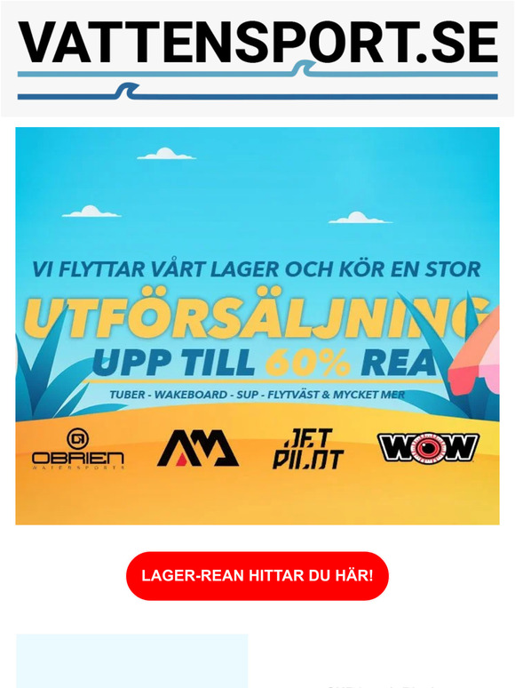 Galna deals i vår! - Upp till 60% rabatt på Vattensport.se 😳