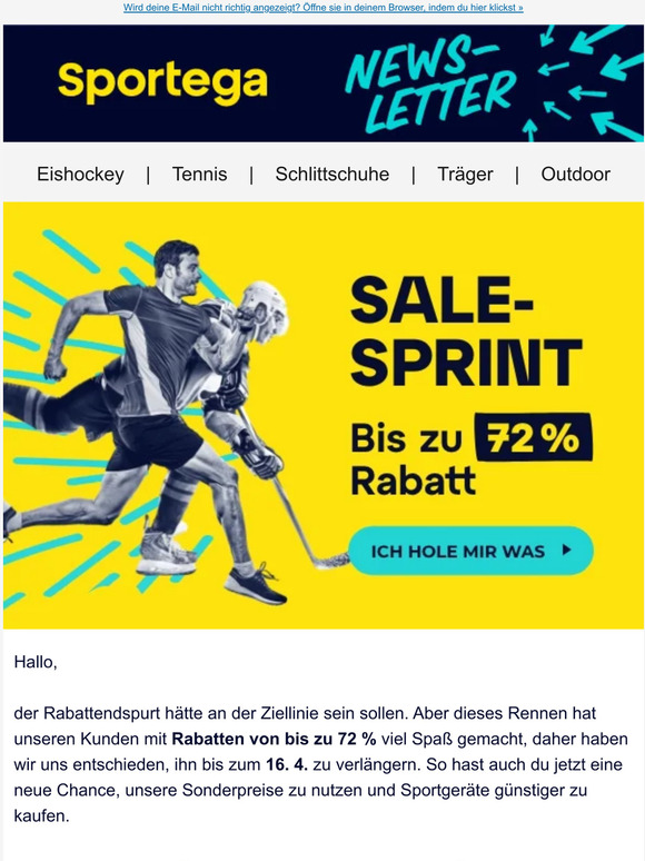 Der Sale-Sprint geht weiter!