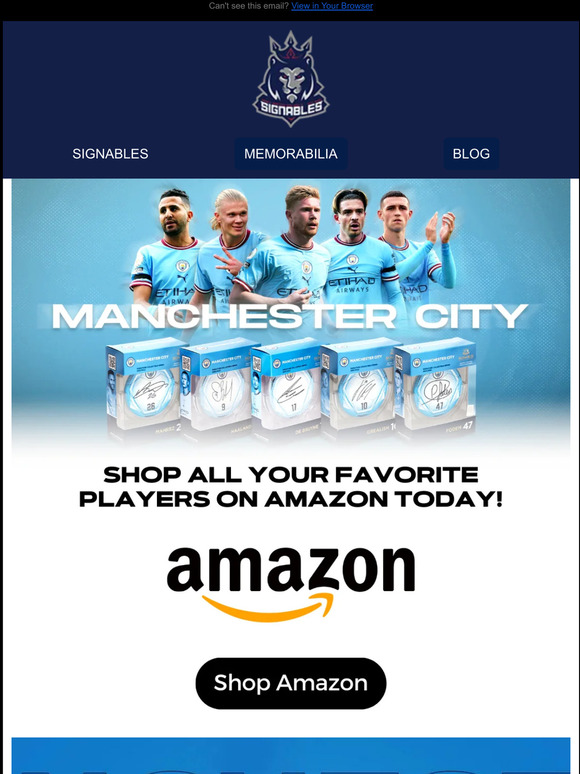 Manchester City Mystery Box – Signables