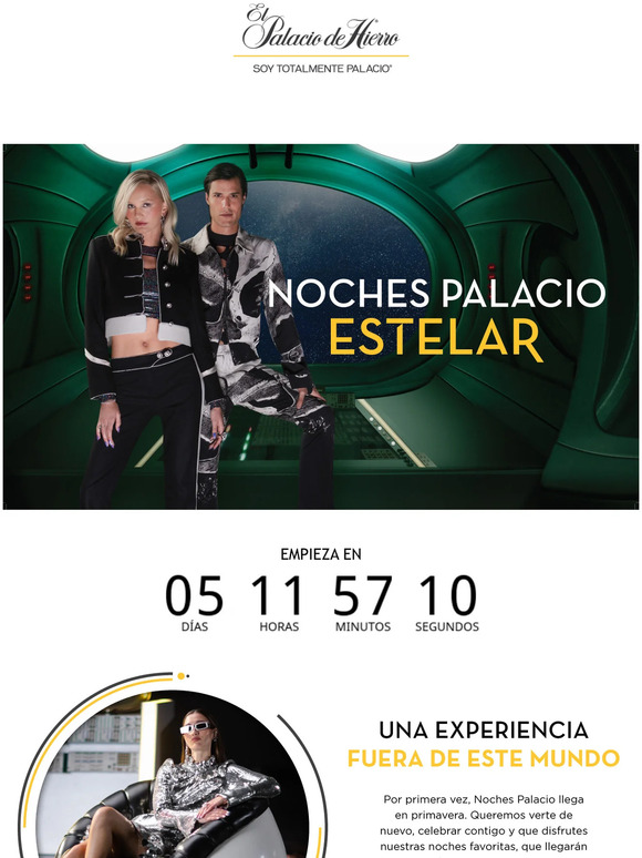 El Palacio de Hierro 🚀 Noches Palacio ¡muy pronto! Milled