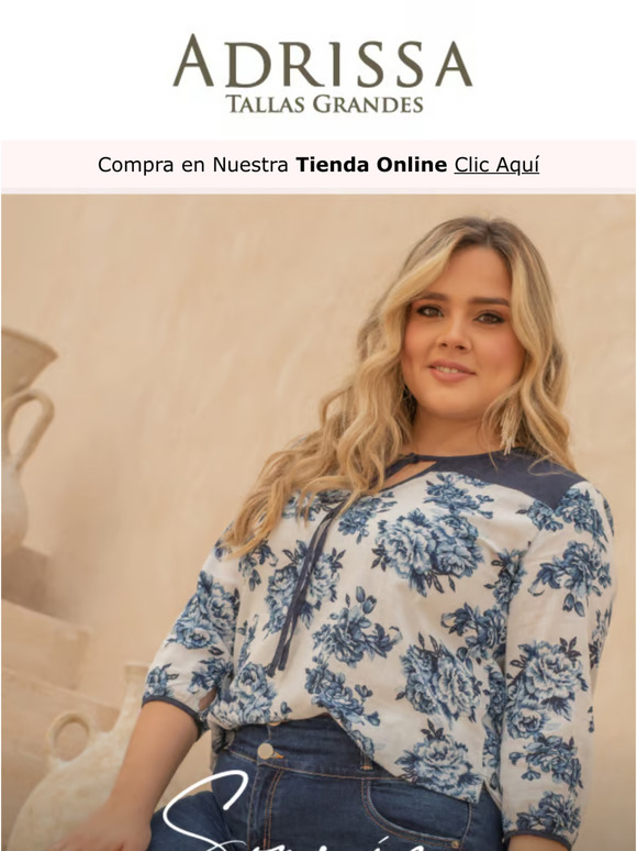 Adrissa tallas online grandes