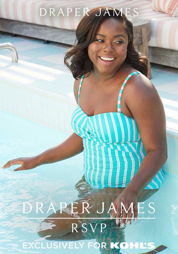 Draper James: New Draper James RSVP Swimwear Collection Exclusively at  Kohl's
