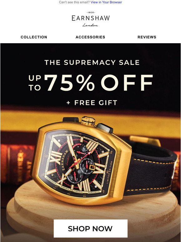 Supremacy Collection Sale Is Now On!