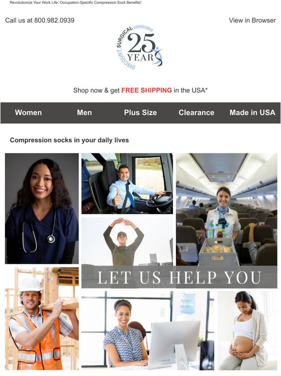 Comfort throughout the Day: Compression Socks for Diverse Professions!