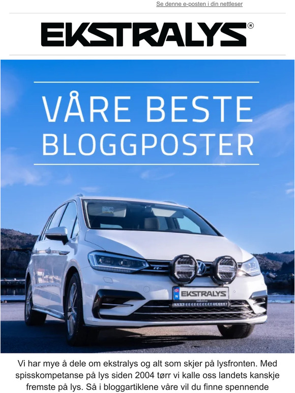 💡Nyttig å vite om ekstralys til bil