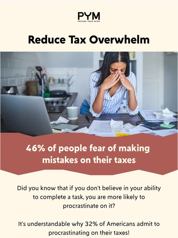 Taxes got you stressed? Here's how to cope 💸