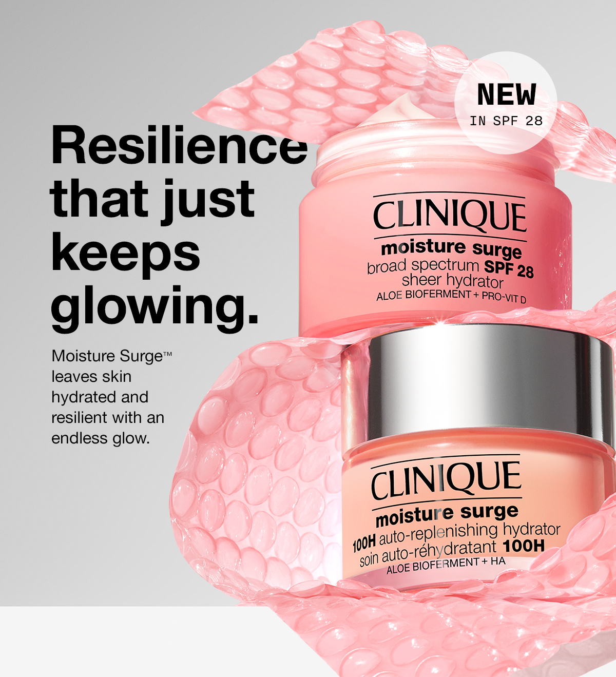 Clinique Endless Glow Moisture Surge outlet Set