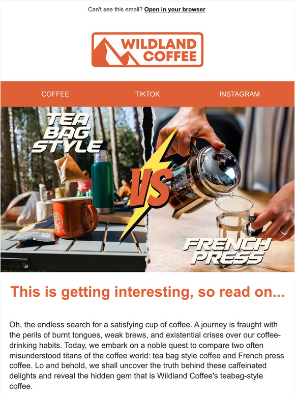 A Tale of Two Coffees: Tea Bag Style vs. French Press ⚔️